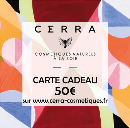 Carte Cadeau Cerra Cosmetiques